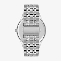 Armitron Mens Silver Tone Stainless Steel Bracelet Watch 20/5491chtt