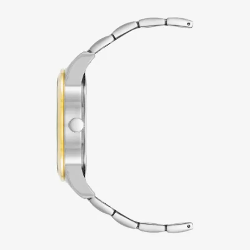Armitron Mens Silver Tone Stainless Steel Bracelet Watch 20/5491chtt