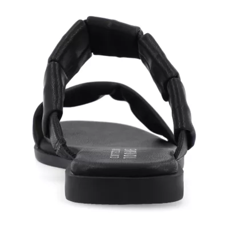 Journee Collection Womens Pegie Flat Sandals