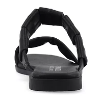 Journee Collection Womens Pegie Flat Sandals