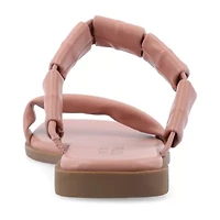 Journee Collection Womens Pegie Flat Sandals