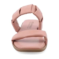 Journee Collection Womens Pegie Flat Sandals