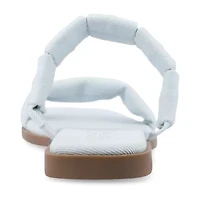 Journee Collection Womens Pegie Flat Sandals