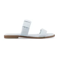Journee Collection Womens Pegie Flat Sandals