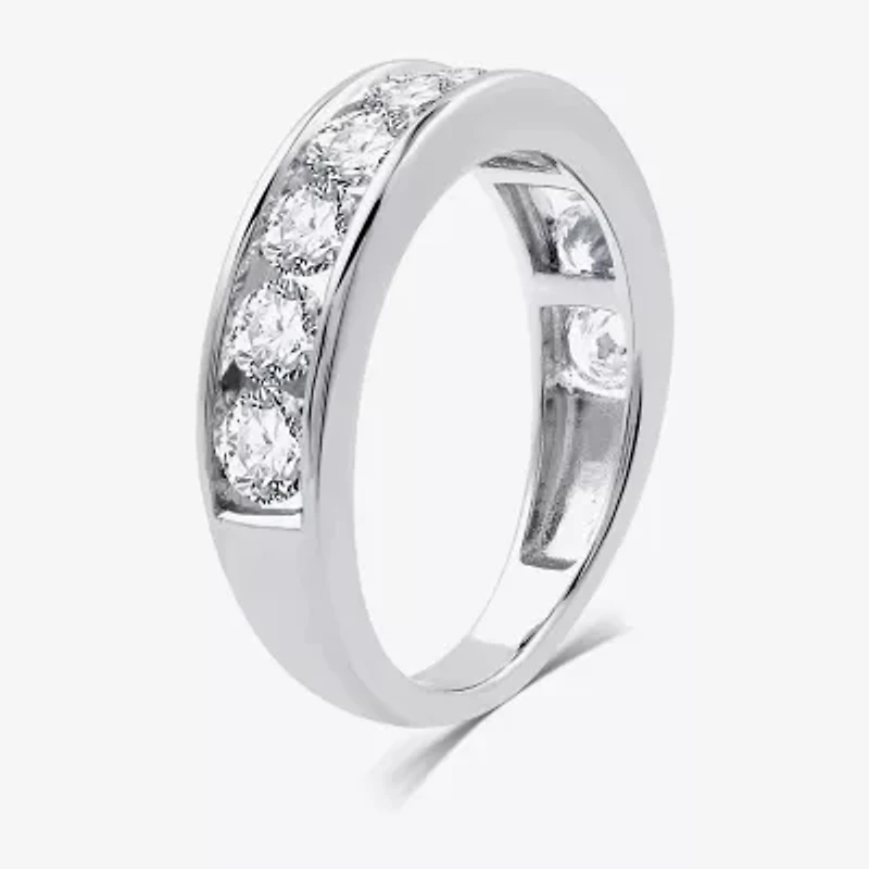 1 1/2 CT. T.W. Lab-Grown (G / SI1-SI2)  Diamond Wedding Band 10K or 14K Gold
