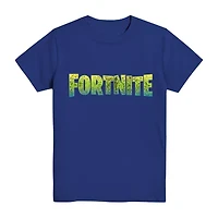 Big Kid Boys Crew Neck Short Sleeve Regular Fit Fortnite Graphic T-Shirt