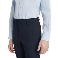 Collection By Michael Strahan Big Kid Boys Long Sleeve Spread Collar Shirt + Tie Set