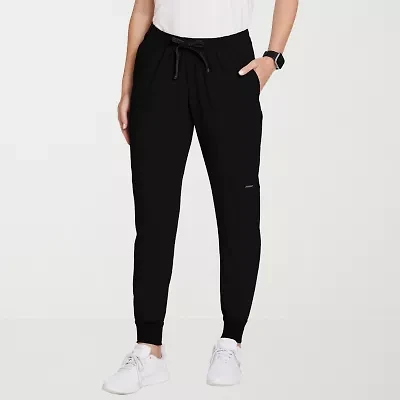 Jockey 2520 Cargo 4-Pocket Womens Petite Stretch Fabric Scrub Pant