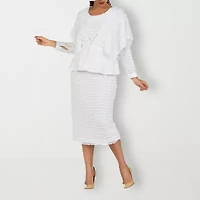 Giovanna Signature 3-pc. Skirt Suit-Plus