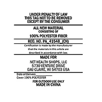 Net Health Shops Throw 2-pc. Rectangular Throw Pillow