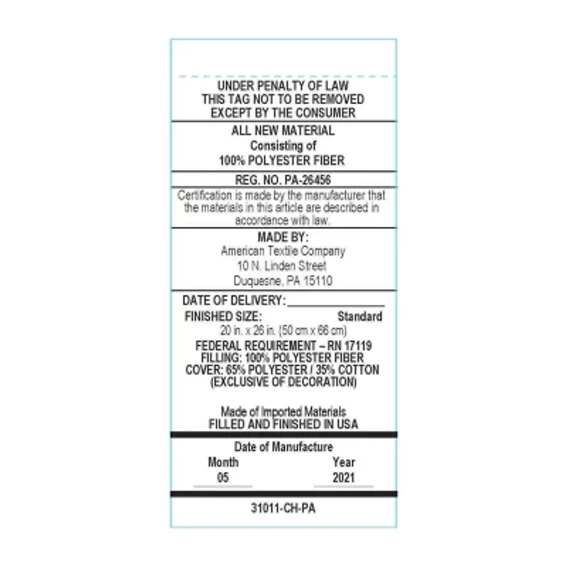 Allerease Hot Water Washable Allergy Protection 2 Pack Medium Density Bed Pillow