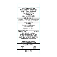 Allerease Hot Water Washable Allergy Protection 2 Pack Medium Density Bed Pillow