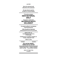 Canadian Down & Feather Company Alternative 2 Pack Medium Density Bed Pillow