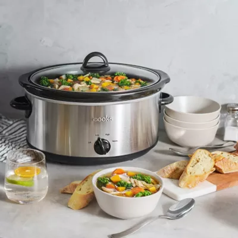 Cooks 6qt Manual Slow Cooker