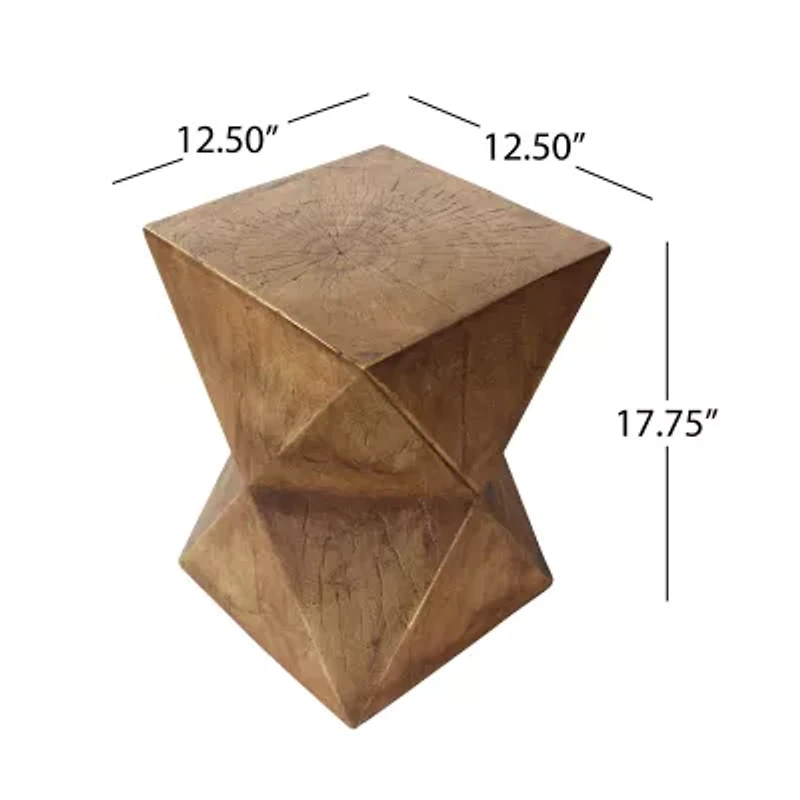 Bryleigh Concrete Side Table