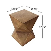 Bryleigh Concrete Side Table