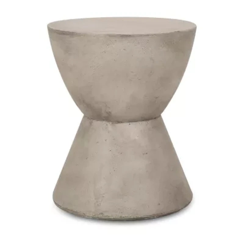 Montreal Weather Resistant Concrete Side Table