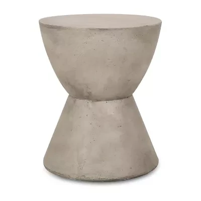 Montreal Weather Resistant Concrete Side Table