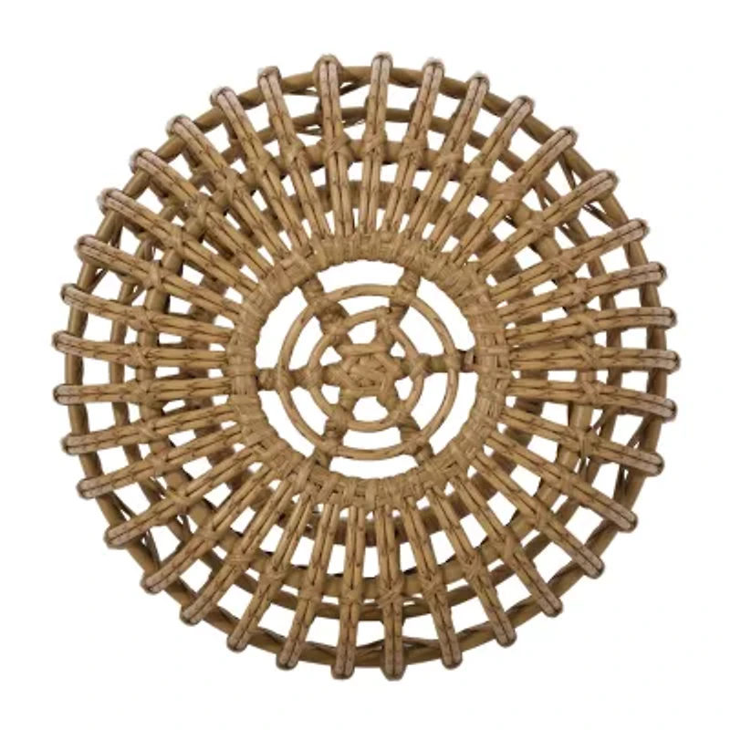 Ottawa Weather Resistant Rattan Side Table