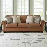 Signature Design By Ashley® Carianna Leather Sofa