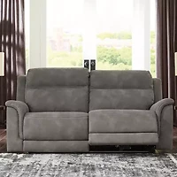Signature Design By Ashley® Next-Gen DuraPella Dual Power Pad Arm Reclining Sofa