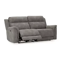 Signature Design By Ashley® Next-Gen DuraPella Dual Power Pad Arm Reclining Sofa