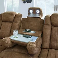 Signature Design By Ashley® Wolfridge Dual Power Reclining Sofa