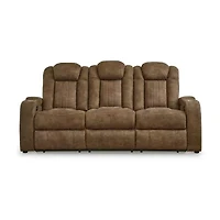 Signature Design By Ashley® Wolfridge Dual Power Reclining Sofa