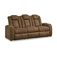 Signature Design By Ashley® Wolfridge Dual Power Reclining Sofa