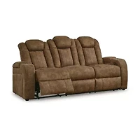 Signature Design By Ashley® Wolfridge Dual Power Reclining Sofa