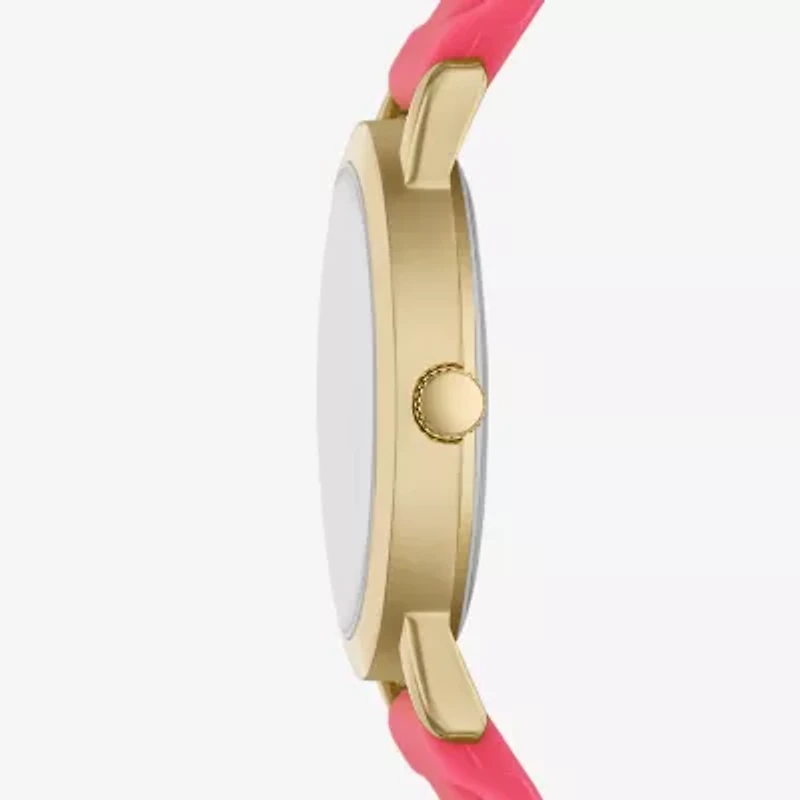 Womens Crystal Accent Pink 6-pc. Watch Boxed Set Fmdjset713