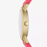 Womens Crystal Accent Pink 6-pc. Watch Boxed Set Fmdjset713