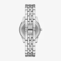 Womens Crystal Accent Silver Tone 7-pc. Watch Boxed Set Fmdjset714