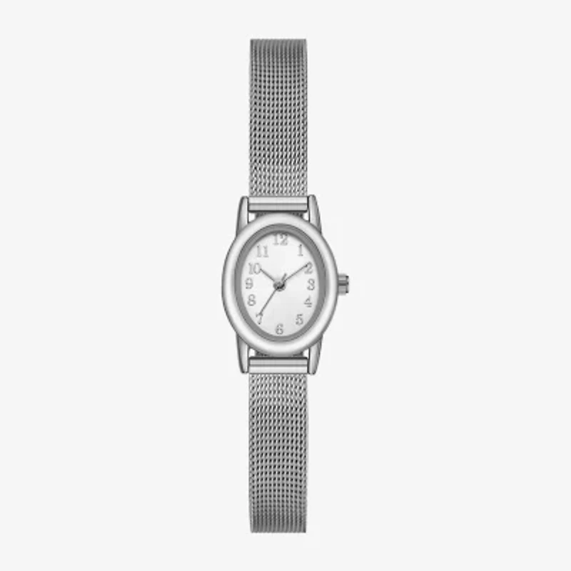 Womens Silver Tone Stainless Steel Bracelet Watch Fmdjo306