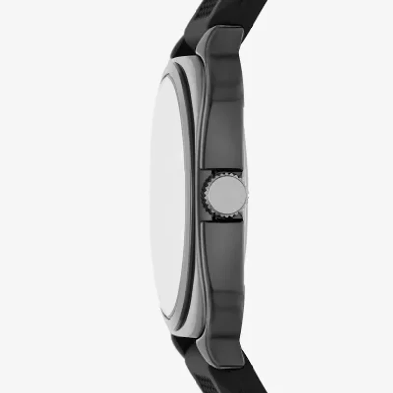 Mens Black Strap Watch Fmdjo309