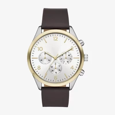 Mens Brown Strap Watch Fmdjo311