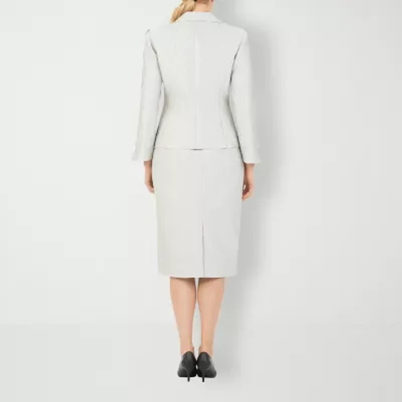 Giovanna Collection 3-pc. Brocade Skirt Suit-Plus