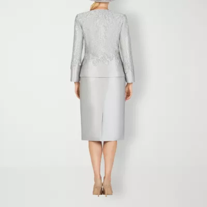 Giovanna Collection 3-pc. Skirt Suit-Plus