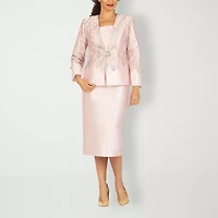 Giovanna Collection 3-pc. Skirt Suit-Plus