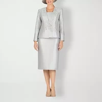 Giovanna Collection 3-pc. Skirt Suit-Plus