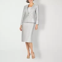 Giovanna Collection 3-pc. Skirt Suit-Plus