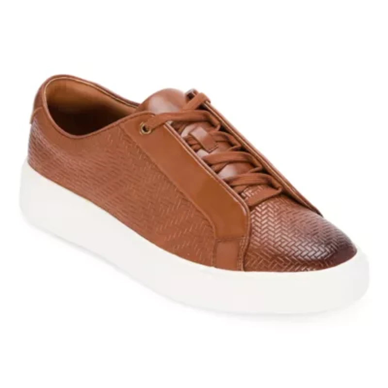J. Ferrar Russel Mens Round Closed Toe Slip-On Shoe