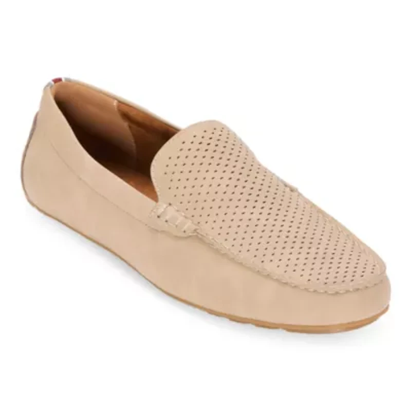 Stafford Leo Mens Moc Closed Toe Loafers