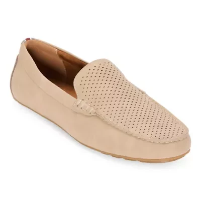 Stafford Leo Mens Moc Closed Toe Loafers
