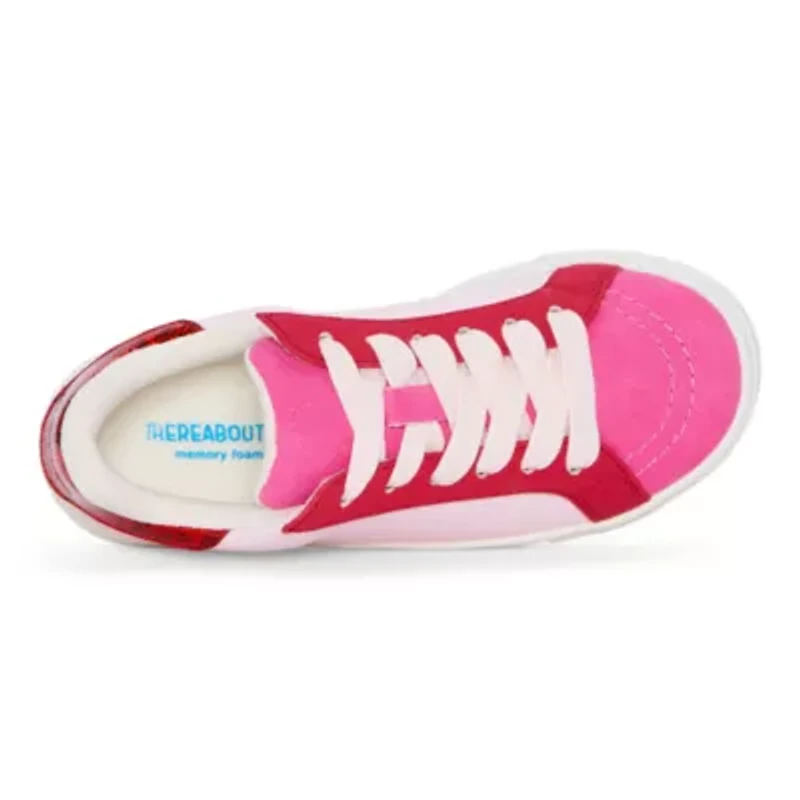 Thereabouts Little & Big Girls Sliver Lace-Up Shoes