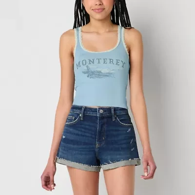Arizona Womens Sleeveless Juniors Tank Top