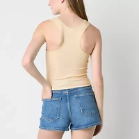 Arizona Womens Juniors Sleeveless Tank Top