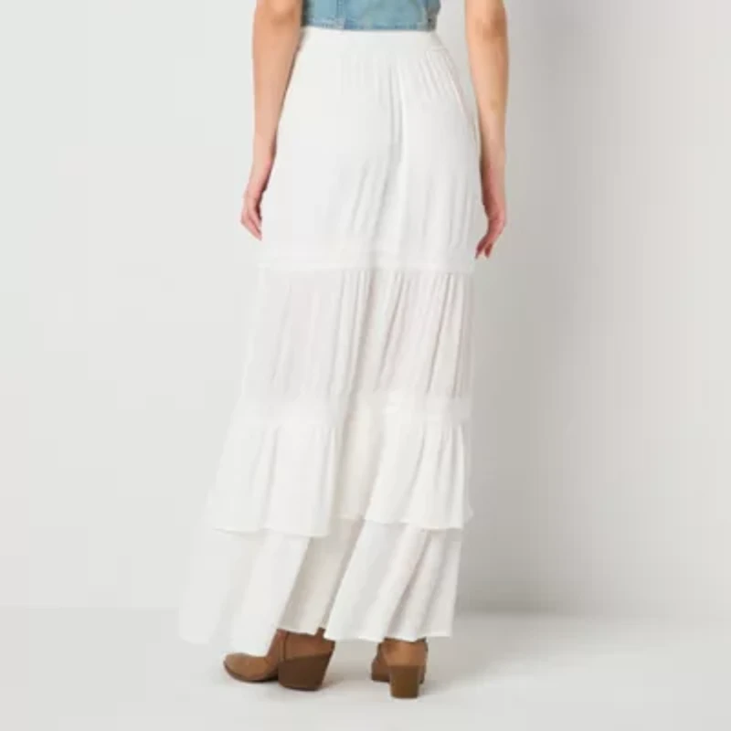 Arizona Womens Juniors Maxi Skirt