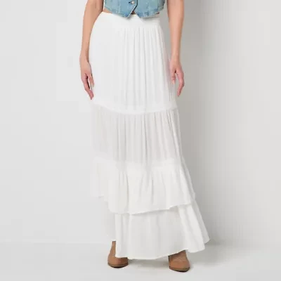 Arizona Womens Juniors Maxi Skirt