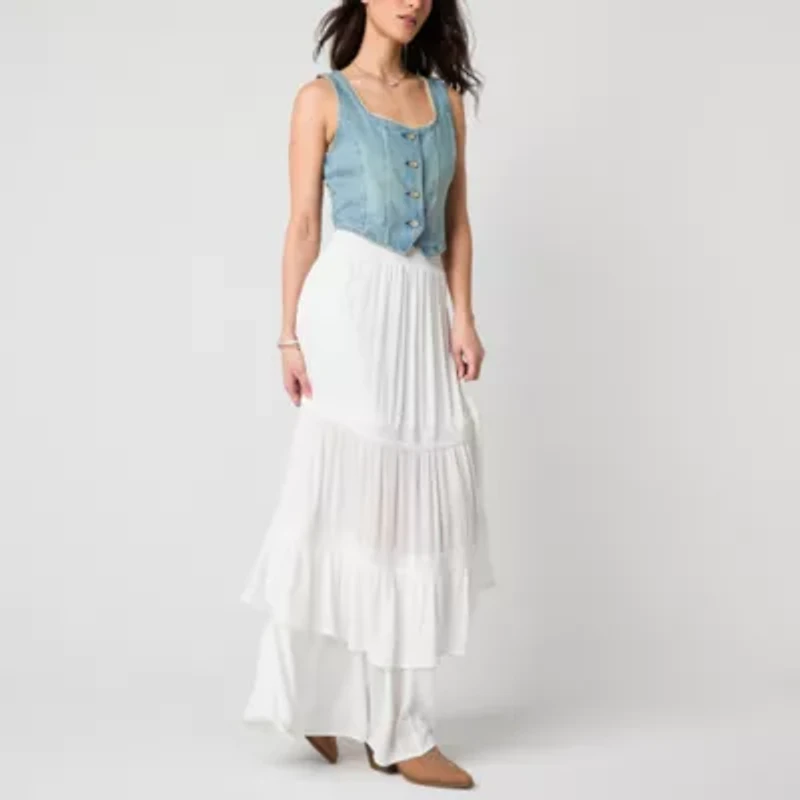 Arizona Womens Juniors Maxi Skirt